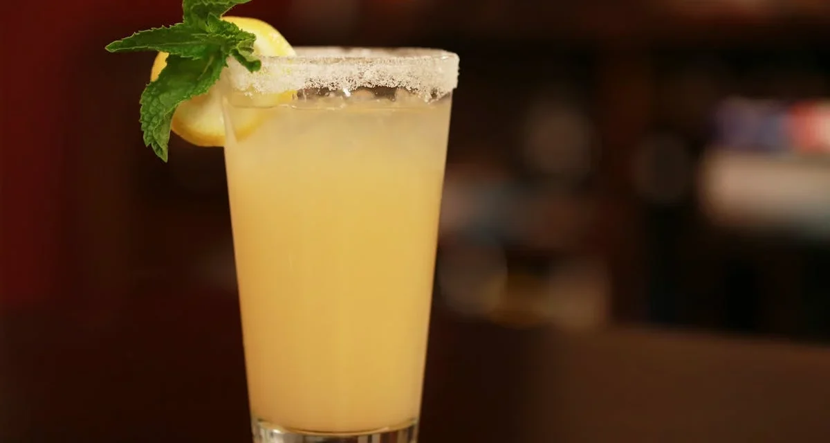 LEMONADE , CANICULAR DAYS’ DRINK